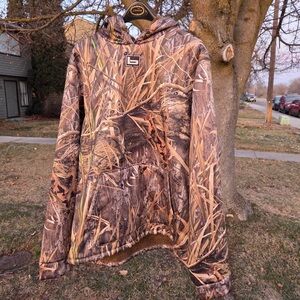 Banded Camo Hoodie for Men